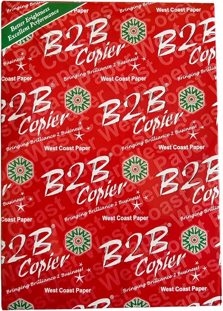B2B A4 Copier Paper – 70 GSM, 500 Sheets, 1 Ream Eco-Friendly Super Bright Plain Printing Paper for Laser & Inkjet Printers, Double-Sided Printing for Office & Home Use - Buy Online at Indezaar